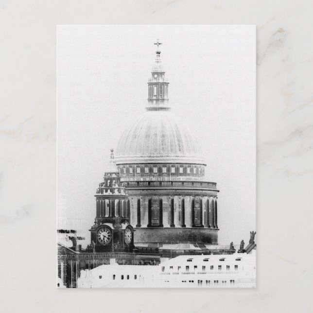 St. Paul's Cathedral Postkarte (Vorderseite)