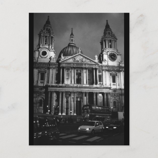 St. Paul's Cathedral (Postkarte) Postkarte (Vorderseite)