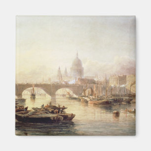 St. Paul's Cathedral und London Bridge Magnet