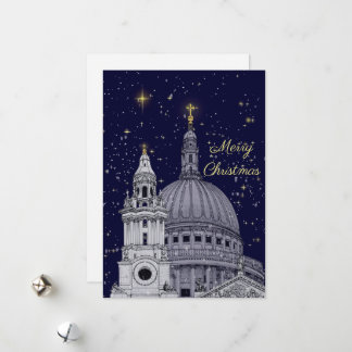 St Paul's Christmas Card Feiertagskarte