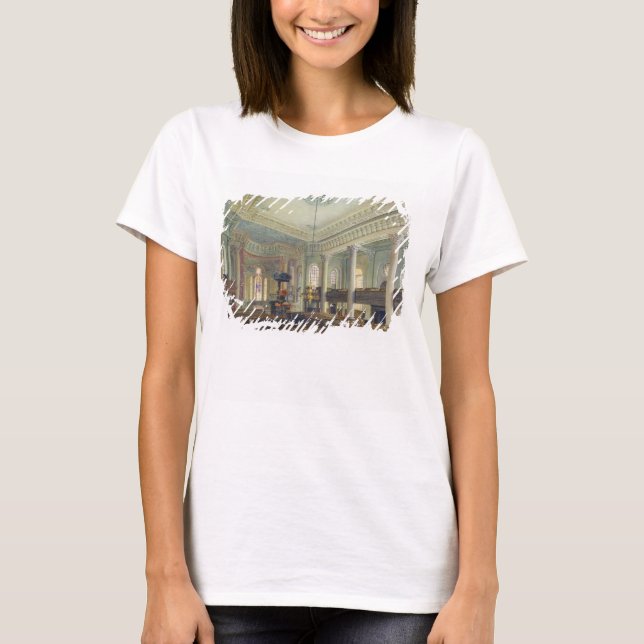 St. Paul's, Deptford (w/c auf Papier) T-Shirt (Vorderseite)