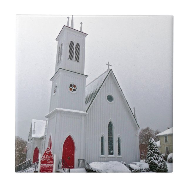 St. Paul's Episcopal Church Fliese (Vorderseite)