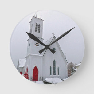 St. Paul's Episcopal Church Runde Wanduhr