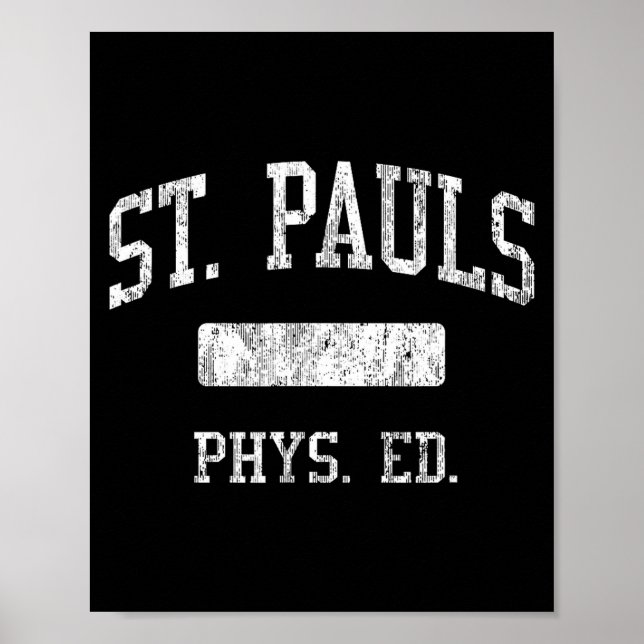 St. Pauls High School Hs Saint Pauls Nc Phys Ed  Poster (Vorne)