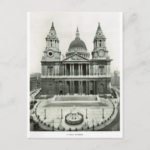 St Paul's Kathedrale 1900 Postkarte