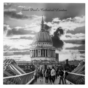 St. Pauls-Kathedrale London. Fliese