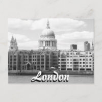 St Pauls Kathedrale London Vintage Postkarte