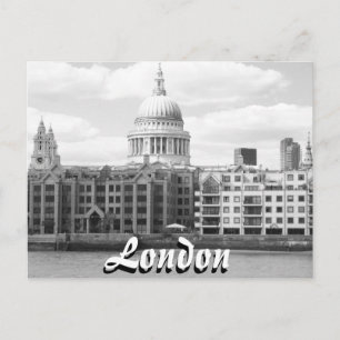 St.-Pauls-Kathedrale London Vintage-Postkarte Postkarte