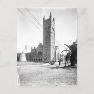 St. Pauls Kirche, New Orleans, 1890er Jahre Vintag Postkarte