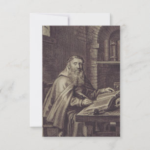 St. Paulus der Apostel Klassische Autorität Heilig Dankeskarte