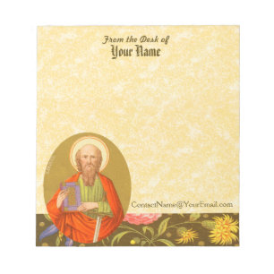 St. Paulus der Apostel (PM 06) 5,5"x6" Notizblock