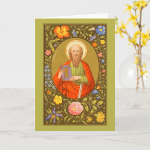 St. Paulus der Apostel (PM 06) Leere Grußkarte 1 Karte