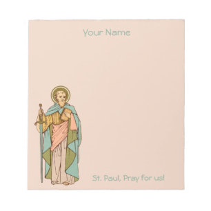 St. Paulus der Apostel (RLS 13) 5,5"x6" Notizblock