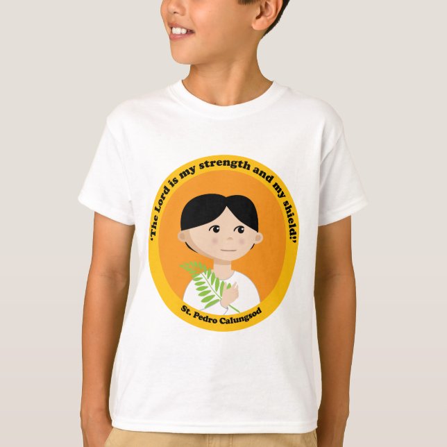 St. Pedro Calungsod T-Shirt (Vorderseite)