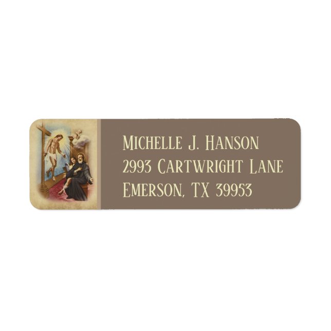 St. Peregrine Schutzheilige der Krebspatienten (Vorne)