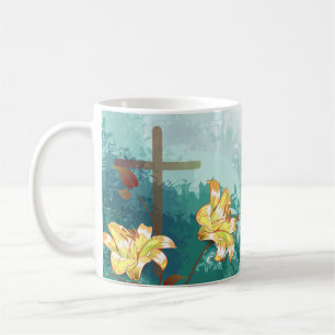 St. Peregrine, Schutzpatron der Krebskranken, Kreu Tasse
