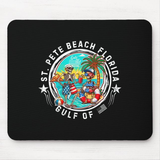 St. Pete Beach Florida Männer und Frauen Mousepad (Vorne)