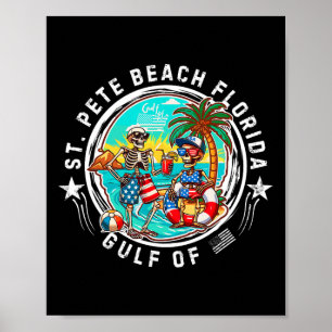 St. Pete Beach Florida Männer und Frauen Poster