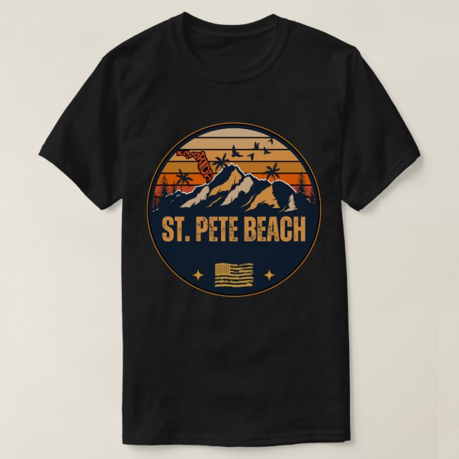 St. Pete Beach, Florida T-Shirt (Design vorne)
