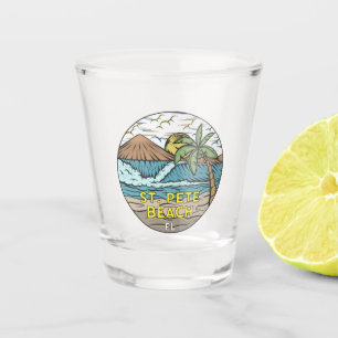 St Pete Beach Florida Vintag Schnapsglas