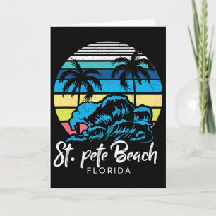 St. Pete Beach Tropische Vibes Florida Souvenir Ur Karte