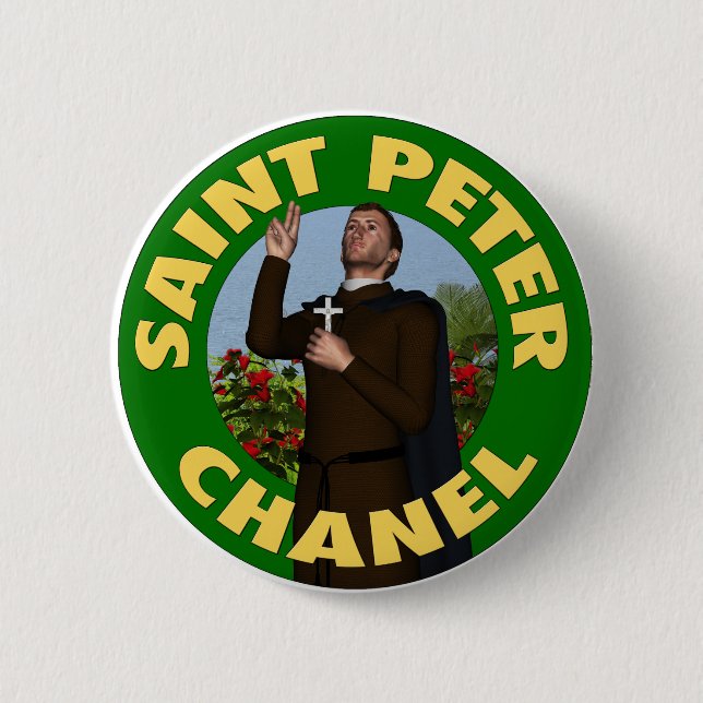 St Peter Chanel Button (Vorderseite)