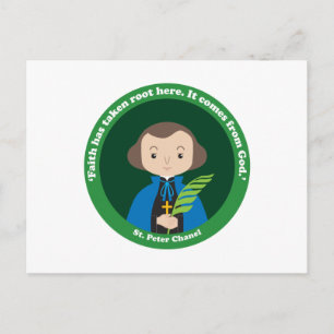 St. Peter Chanel Postkarte