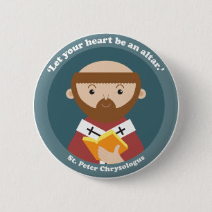 St. Peter Chrysologus Button