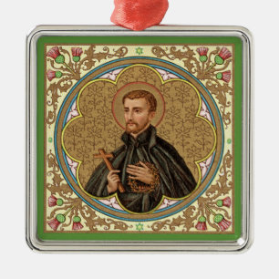 St. Peter Claver (BK 058) Ornament Aus Metall