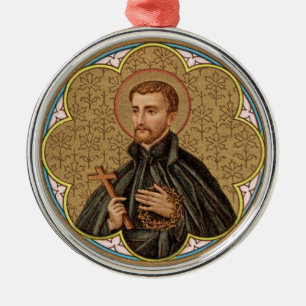 St. Peter Claver (BK 058) Ornament Aus Metall
