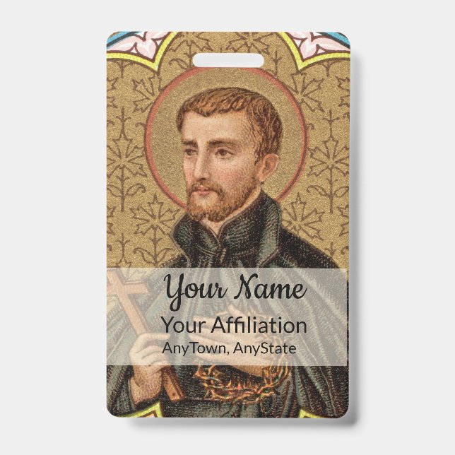 St. Peter Claver (BK 058; Style 3) Ausweis (Vorderseite)