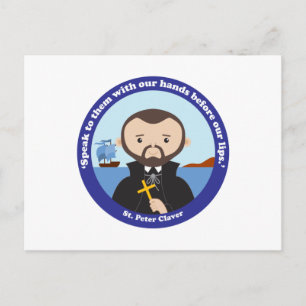 St. Peter Claver Postkarte