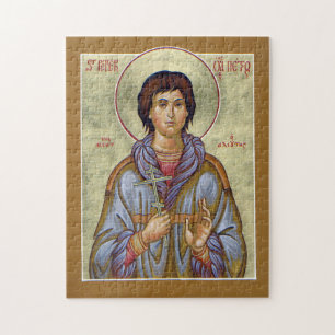 St. Peter das Aleut Orthodoxe Christliche Symbol Puzzle