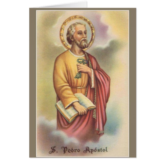 St. Peter der Apostel Erster Papst (Vorne)