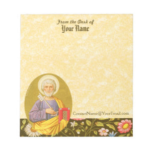 St. Peter der Apostel (PM 07) 14x15 cm Notizblock