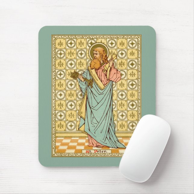 St. Peter der Apostel (RLS 14) (Stil 1) Mousepad (Mit Mouse)