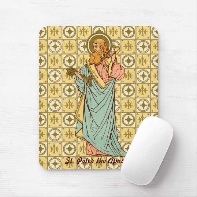 St. Peter der Apostel (RLS 14) (Stil 2) Mousepad (Mit Mouse)