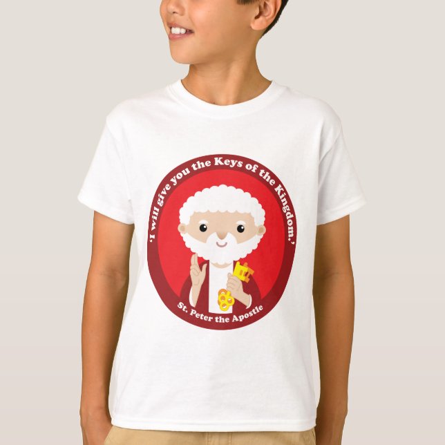 St Peter der Apostel T-Shirt (Vorderseite)