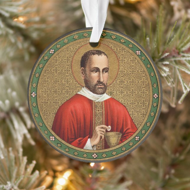 St. Peter Faber (BK 051; berühmtes Zitat) Ornament (Baum)