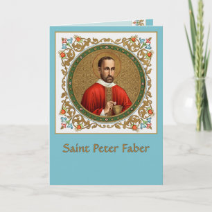 St. Peter Faber (BK 051) Leere Begrüßung/Anmerkung Karte
