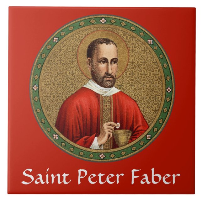 St. Peter Faber (BK 051) (Stil 1) Fliese (Vorderseite)