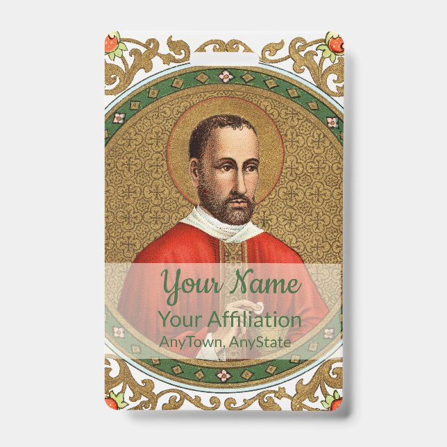 St. Peter Faber (BK 051; Style 3) Ausweis (Vorderseite)