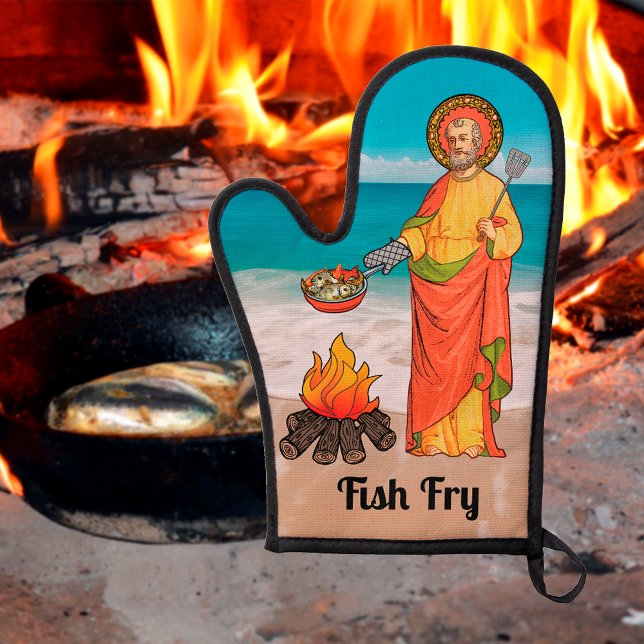 St. Peter Fish Fry Oven Mitt Ofenhandschuh (Von Creator hochgeladen)