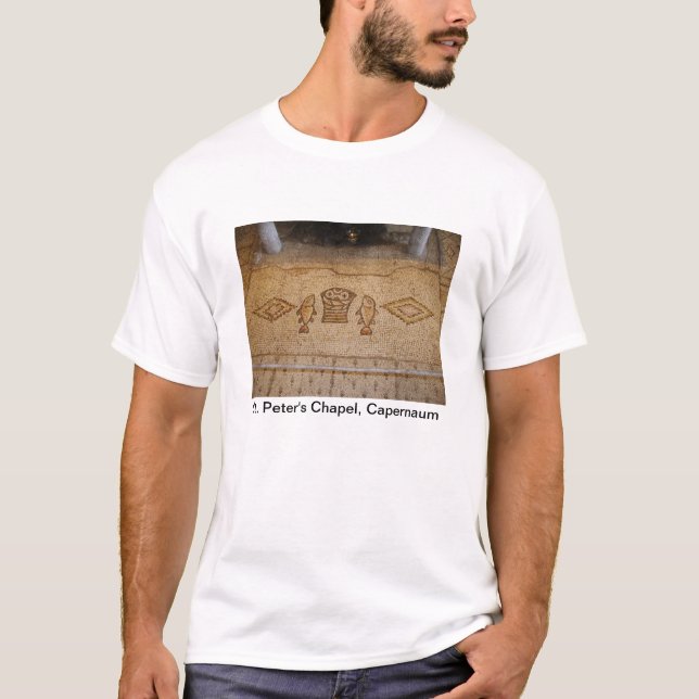 St Peter Kapelle bei Capernaum T-Shirt (Vorderseite)