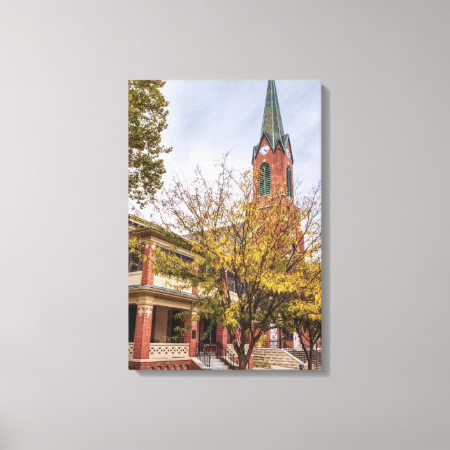 St. Peter Katholische Kirche Leinwanddruck (Vorderseite)