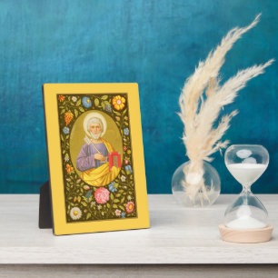 St. Peter (PM 07) 5"x7" Plaque 1 mit Easel Fotoplatte