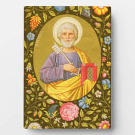 St. Peter (PM 07) 5"x7" Plaque 2 mit Easel Fotoplatte