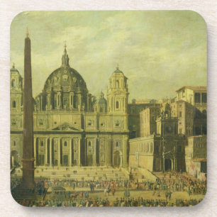St Peter, Roms, 1630 (Öl auf Leinwand) Getränkeuntersetzer