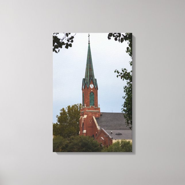 St Peter Steeple Leinwanddruck (Vorderseite)