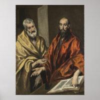 St Peter und St Paul | c.1605-8 (Öl auf Leinwand)